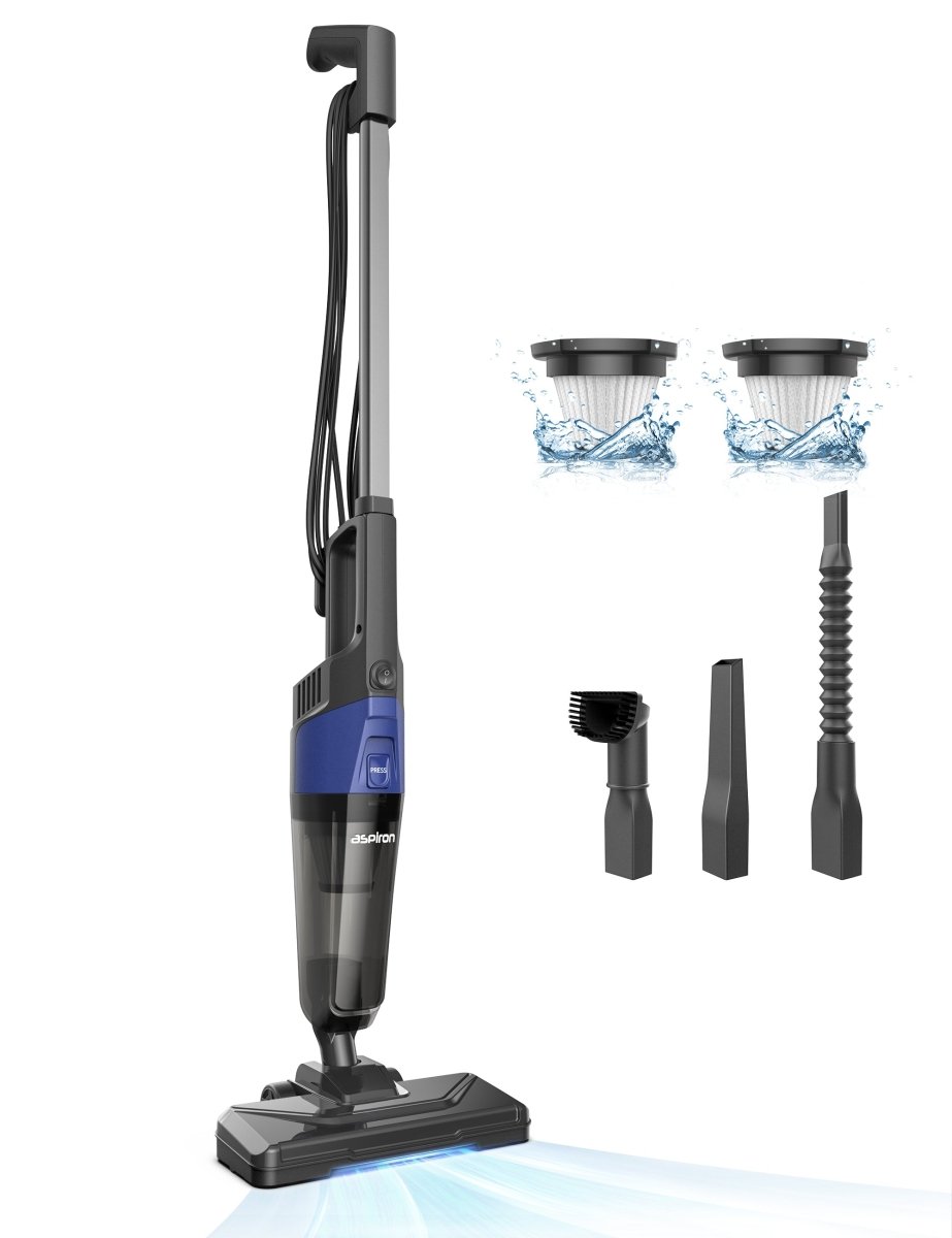 ASPIRON® Stick Vacuum Cleaner CA025，5-in-1 Handheld with 25kPa Powerful Suction