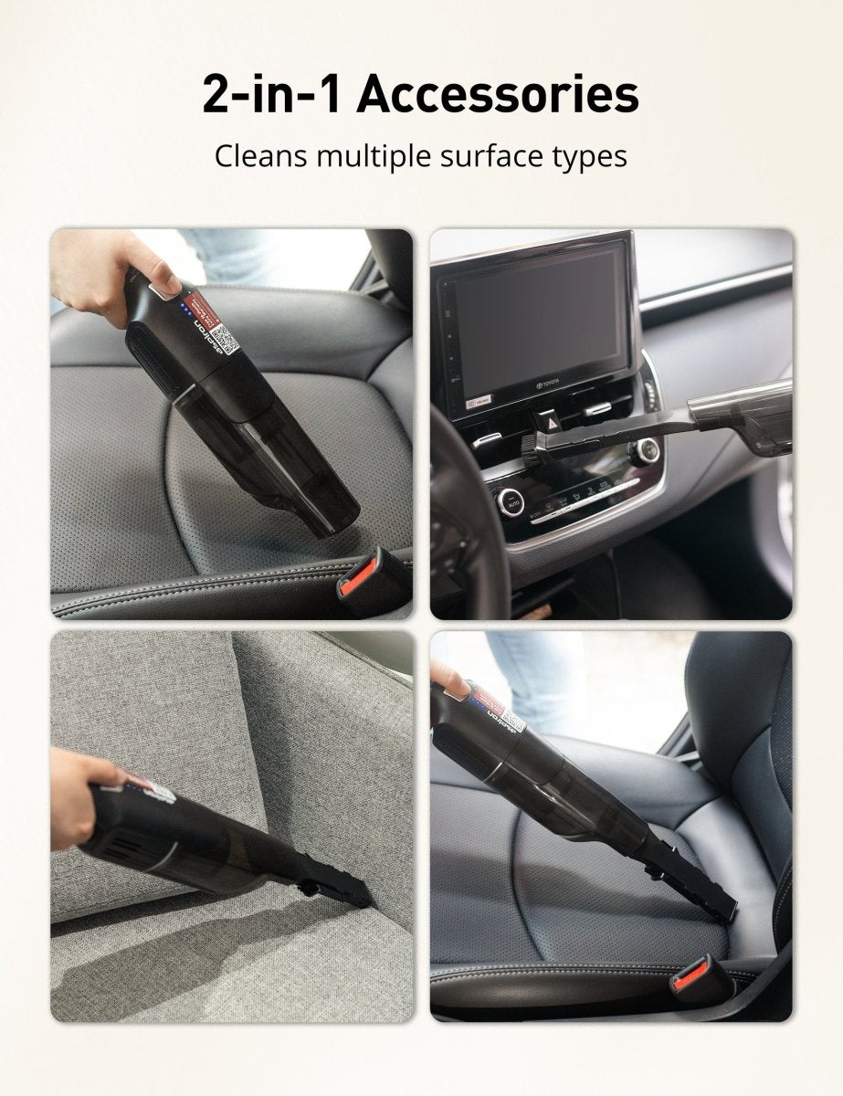 2 in 1 accessories cleans multiple surface types Vacuum Cleaner