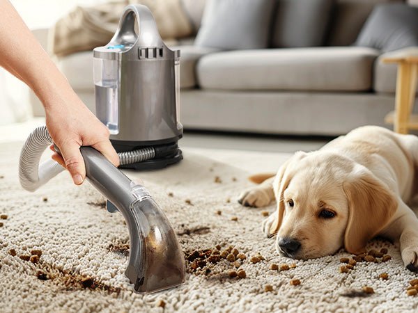 Aspiron Portable Carpet Spot Cleaner & Pet Stain Remover, 20Kpa Powerful Suction Stain Cleaning Carpet Cleaner Machine