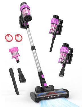 HawKam 30Kpa Cordless Vacuum CA007, 80000 RPM Motor, 7-in-1 Stick, Rechargeable