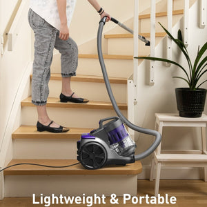 ASPIRON® 1400W Canister Vacuum Cleaner CA033，5-Stage Filtration